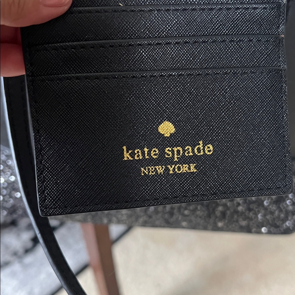 kate spade black glitter bottom dome satchel - Picture 4 of 8